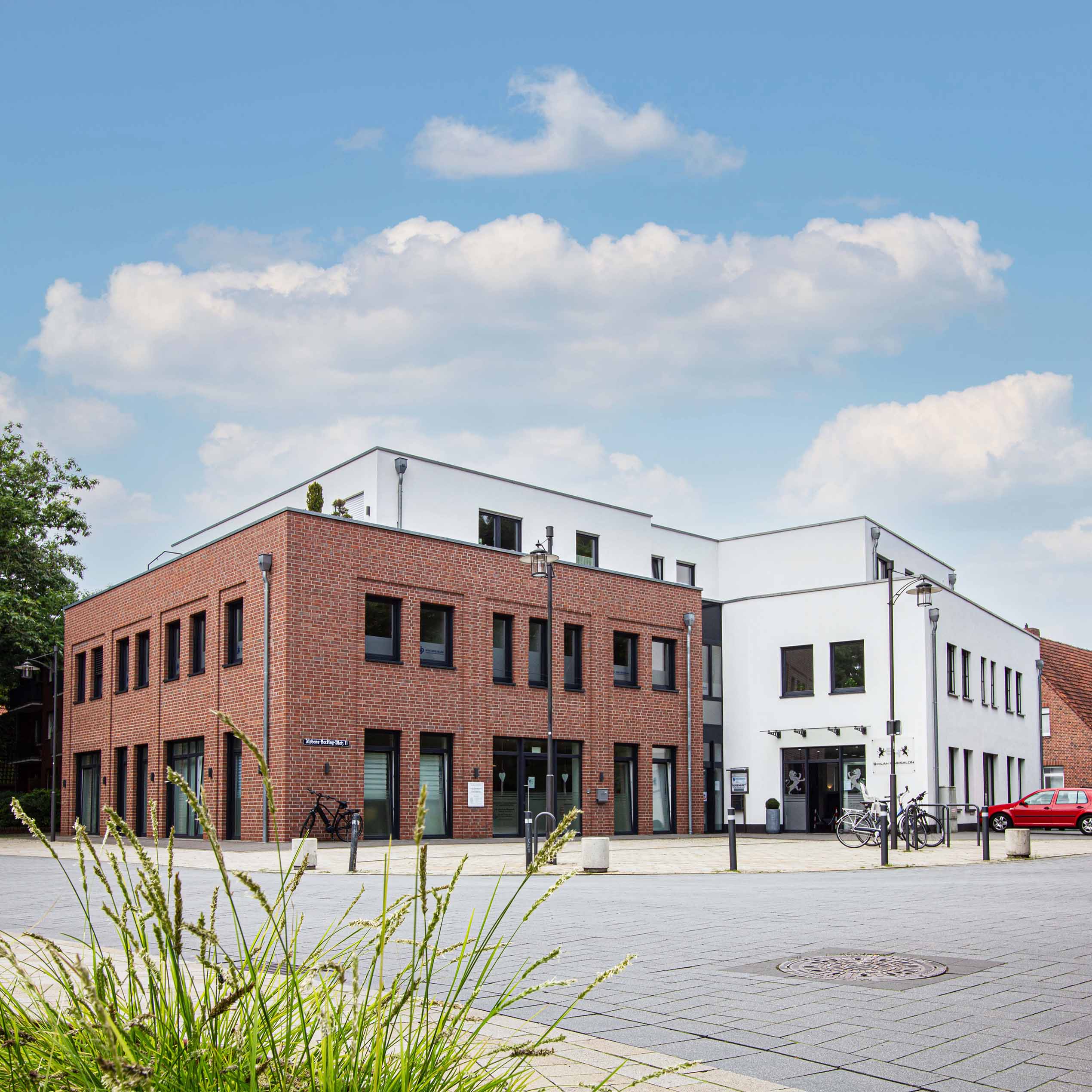 Gebäude der Praxis Blumenroth