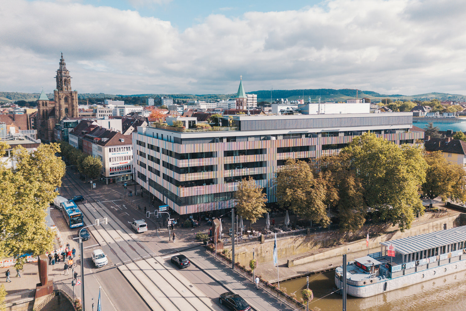 Gebäude der Lungenarztpraxis